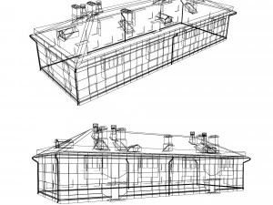 residential building 3D Model
