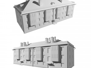 residential building Modèle 3D