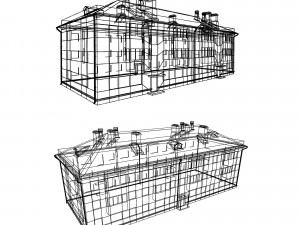 residential building Modèle 3D