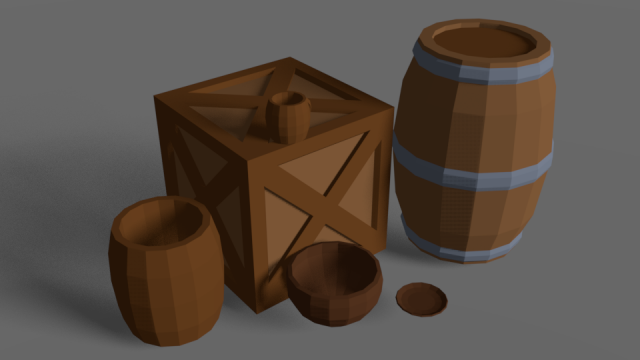 low poly furniture pack 3D 모델 .c4d .max .obj .3ds .fbx .stl .blend 