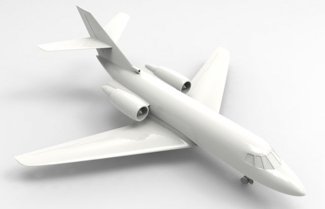 aircraft 04 Model 3D .c4d .max .obj .3ds .fbx .stl .blend 