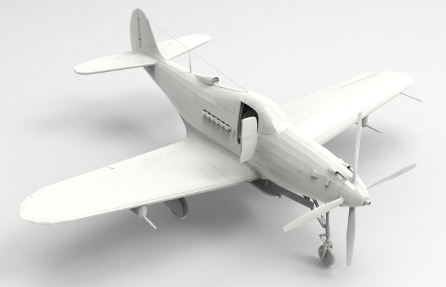aircraft 06 3D Model .c4d .max .obj .3ds .fbx .stl .blend 