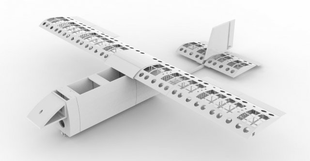 aircraft 10 3D Baskı Modeli .c4d .max .obj .3ds .fbx .stl .blend 