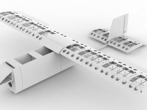 aircraft 10 3D 打印模型