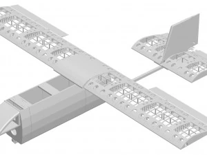 самолет 10 3D Принт Модель