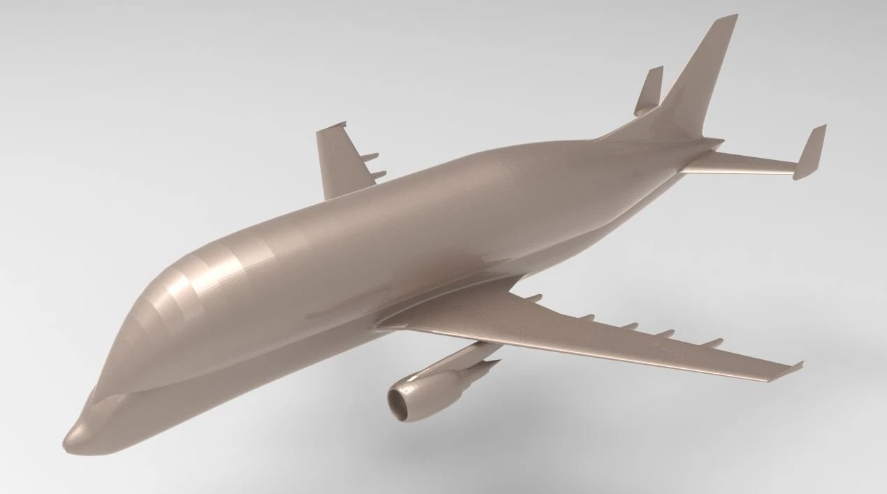 aircraft 19 3D Model .c4d .max .obj .3ds .fbx .stl .blend