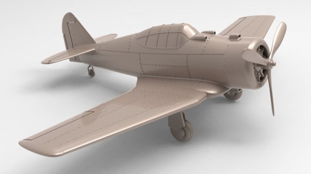 aircraft 23 Model 3D .c4d .max .obj .3ds .fbx .stl .blend 