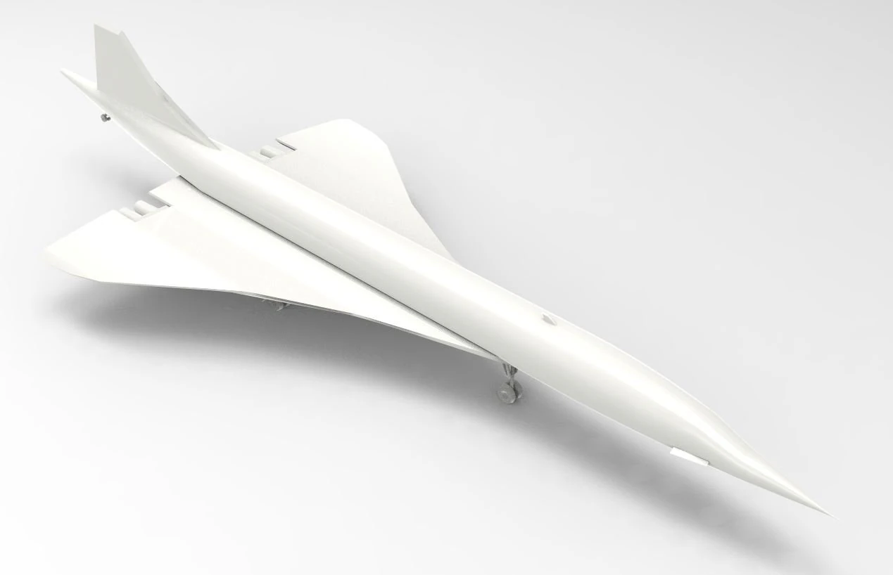 aircraft 26 3D Print Model .c4d .max .obj .3ds .fbx .stl .blend 