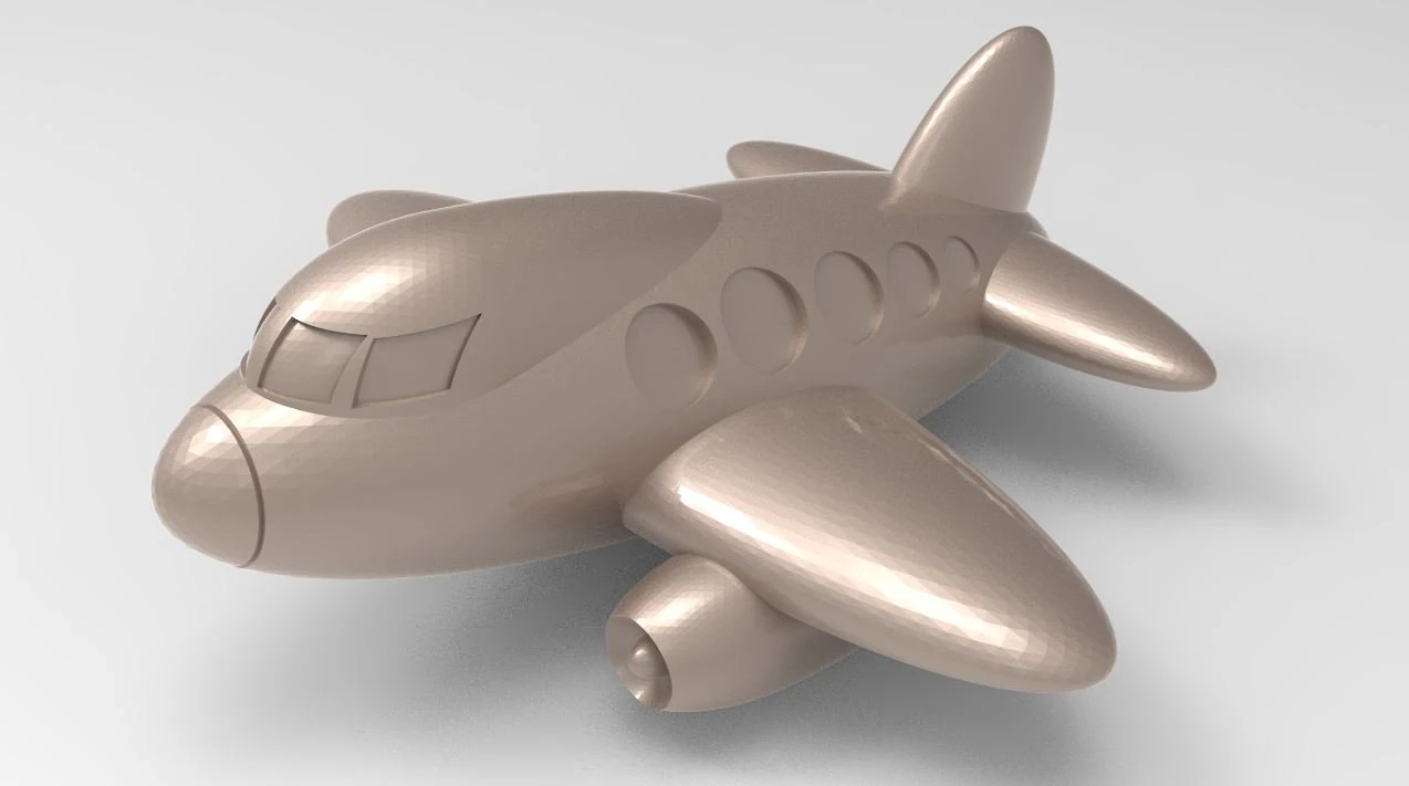 aircraft 29 3D Print Model .c4d .max .obj .3ds .fbx .stl .blend