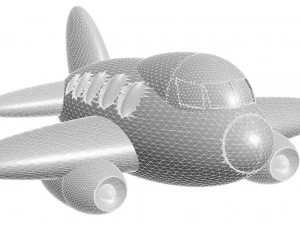 aircraft 29 3D Print Model