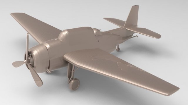 aircraft 32 Modello di stampa 3D .c4d .max .obj .3ds .fbx .stl .blend 