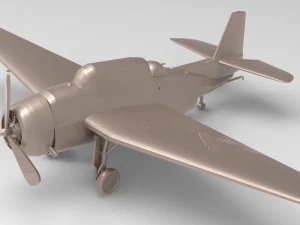 avi&oacute;n 32 Modelo de impresión 3D