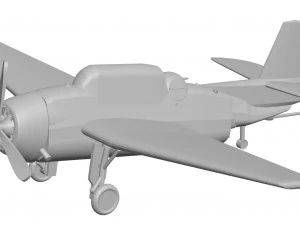 avi&oacute;n 32 Modelo de impresión 3D