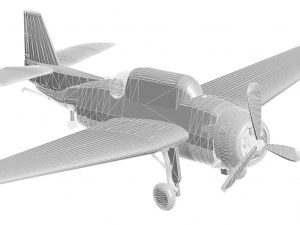 avi&oacute;n 32 Modelo de impresión 3D