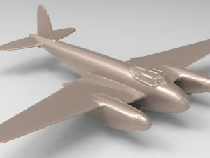 aircraft 35 3D Print Model