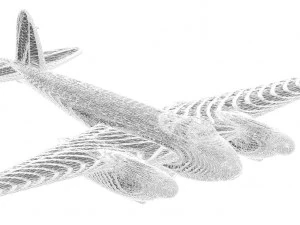 aircraft 35 3D Print Model