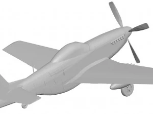 aircraft 36 3D Print Model