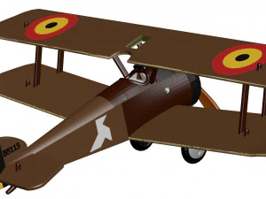 aircraft 37 3D Print Model