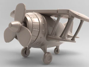 avión 39 Modelo de impresión 3D