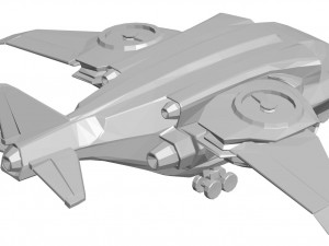 aircraft 40 3D Print Model