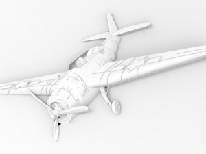aircraft 45 3D Print Model