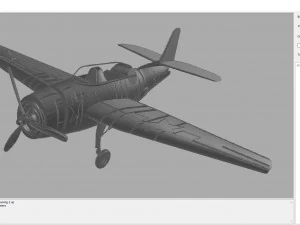 aircraft 45 3D Print Model