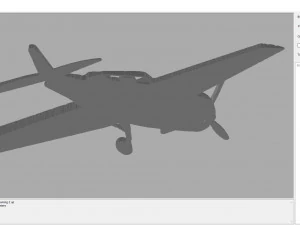 aircraft 45 3D Print Model