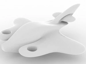 collection 45 aircraft - stl or obj 3D Model