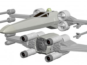 collection 45 aircraft - stl or obj Model 3D