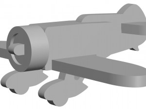 collection 45 aircraft - stl or obj Model 3D