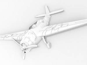 collection 45 aircraft - stl or obj Model 3D
