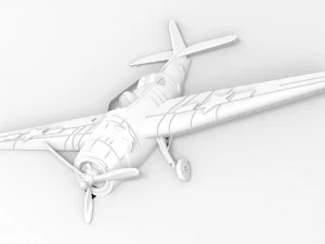 collection 45 aircraft - stl or obj 3D Model