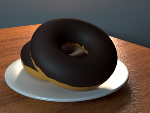 donuts 3Dモデル