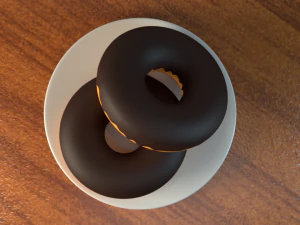 donuts 3D Model