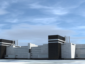 Chernobyl nuclear power plant Model 3D