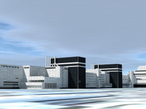 Chernobyl nuclear power plant Model 3D