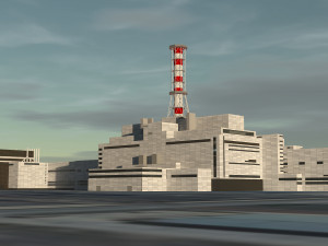 Chernobyl nuclear power plant Model 3D