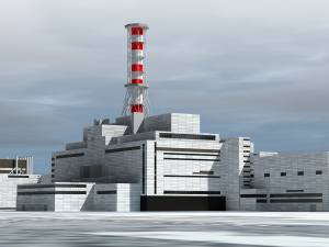 Chernobyl nuclear power plant Model 3D
