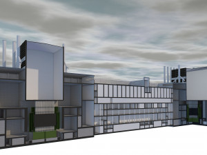 Chernobyl nuclear power plant Model 3D
