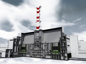 Chernobyl nuclear power plant Model 3D