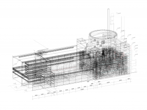 Zaporizhzhia Nuclear Power Plant 3D Model