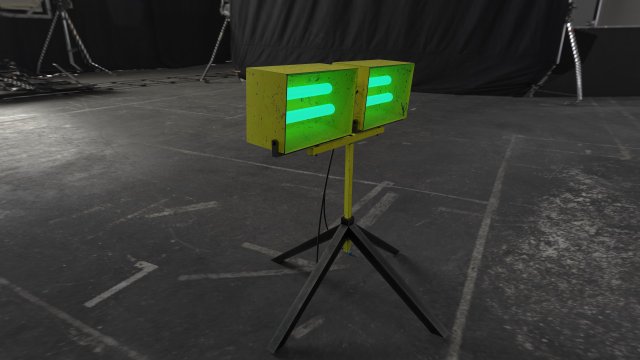 flooding light Model 3D .c4d .max .obj .3ds .fbx .stl .blend 