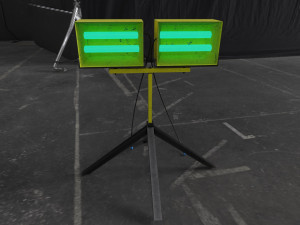 flooding light Model 3D