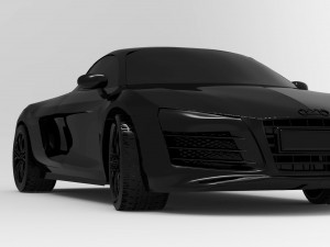 audi r8 v2010 3D Model