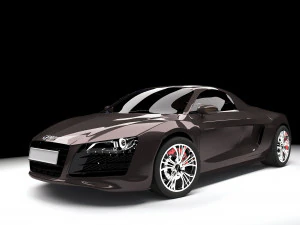 audi r8 v2010 3D Model