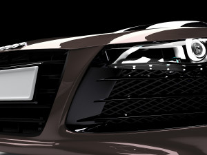 audi r8 v2010 3D Model