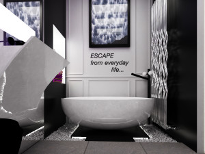 bath interior scene 3D Model