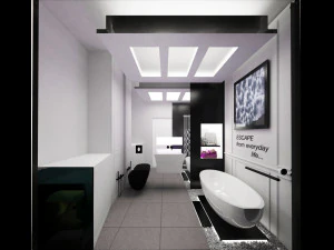 bath interior scene 3D Model