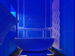 bath interior scene 3D Модель