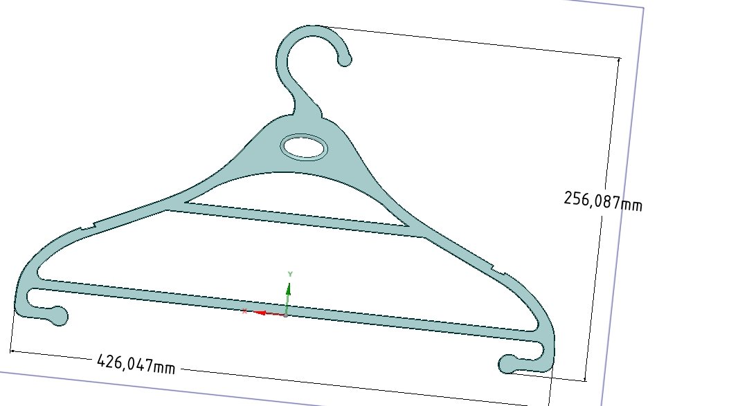 Three layers of clothes hanger схема сборки